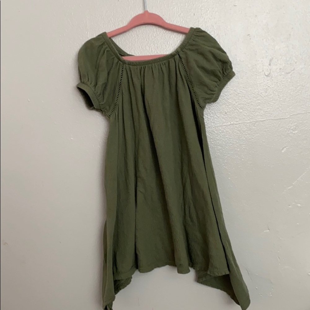 Olive Green Dress